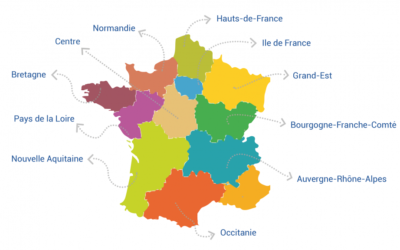 Diagnostics numériques des 10 régions de France